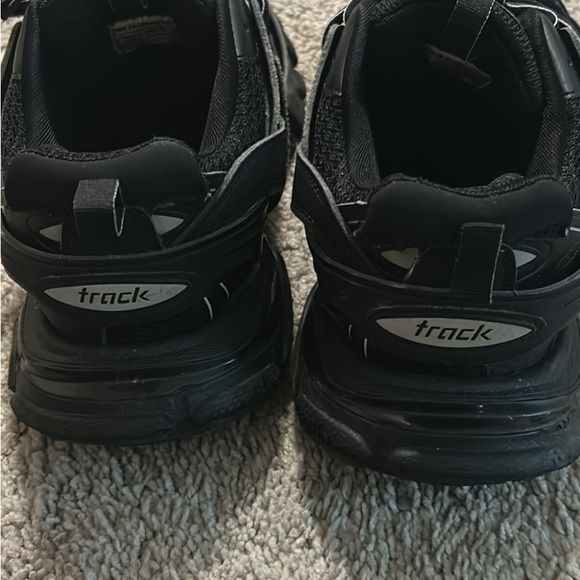 Balenciaga Men's All-Black Athletic Shoes - Picture 3 of 3